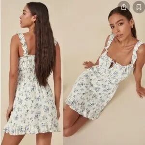 Reformation Silvia Dress in Lula